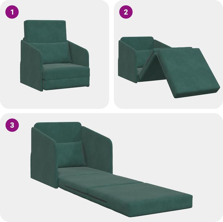 Actual product image vidaXL Schlafsofa