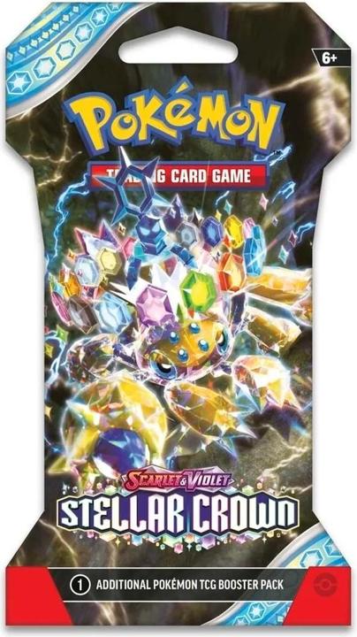 Produktbild Pokémon Stellar Crown (Englisch, Sleeved Booster Pack)