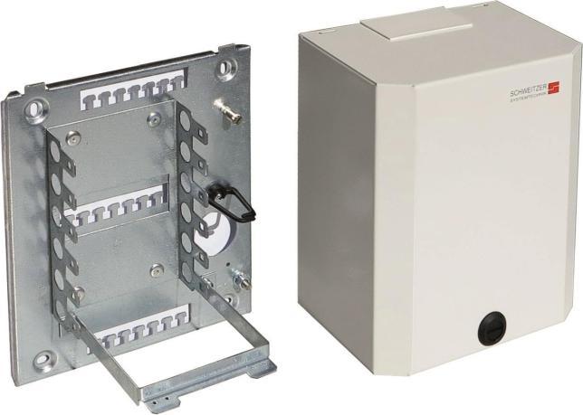 Actual product image Schweitzer VKA1 Telecommunications distributor VKA1M Mounting tray for 60DA 203x233x115mm