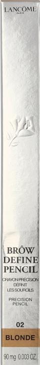 Actual product image Lancôme Brow Define Pencil No.02 (02 Blonde)