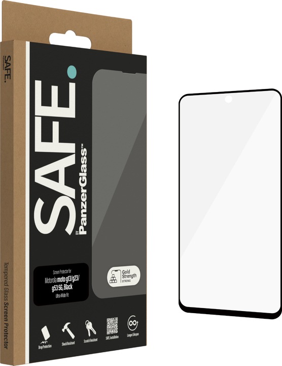 Actual product image Safe Ultra-Wide Fit (1 Piece, Motorola Moto G53, Motorola Moto G23, Motorola Moto G13)