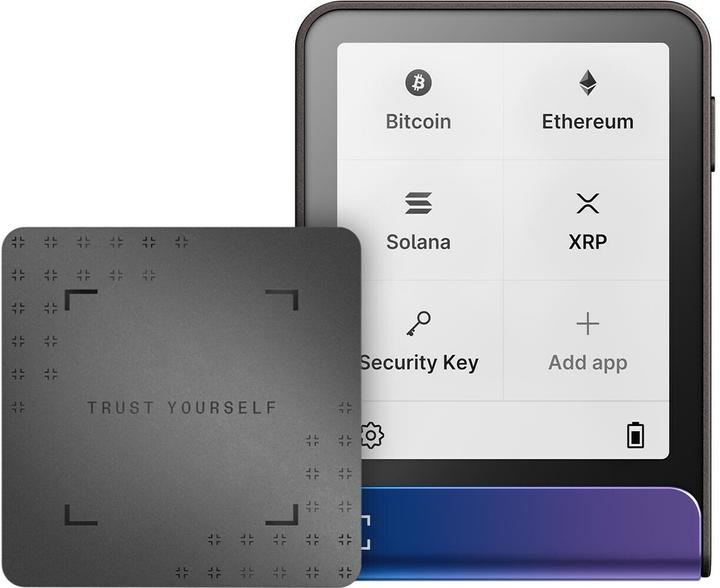 Produktbild Ledger Flex - Neptune Blue inkl. Recovery Key (Ethereum Classic, Bitcoin, Cardano)