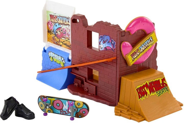 Produktbild Hot Wheels Skate Drop In Skate Set Sortiment