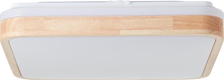 Produktbild Brilliant Tumeo LED Deckenleuchte 40x40cm holz hell/weiss (2400 lm)