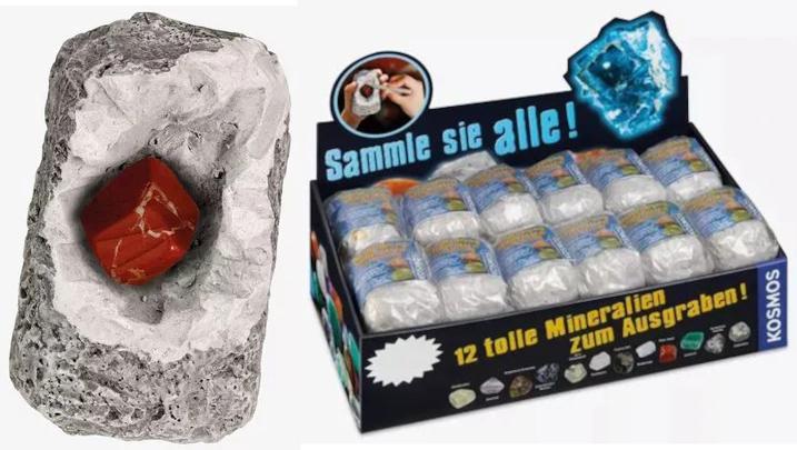 Actual product image Kosmos I Dig It! Minerals INT (24 Ex. im Display)