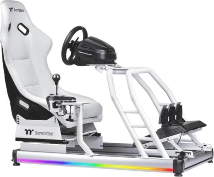 Actual product image Thermaltake GR500 Racing Simulator Cockpit Snow