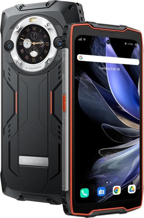 Produktbild Blackview Smartphone BV9300 Pro 15080mAh 12GB/256GB Orange (256 GB, Orange, 6.70")