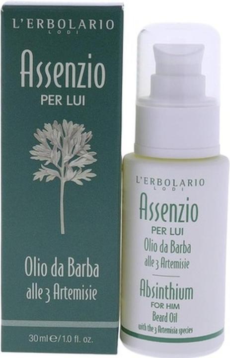 L'erbolario Absinthium for Him Bartöl mit drei Artemisia-Arten (30 ml)