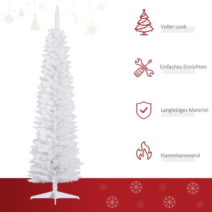 Actual product image Homcom Christmas tree with plastic stand (180 cm)