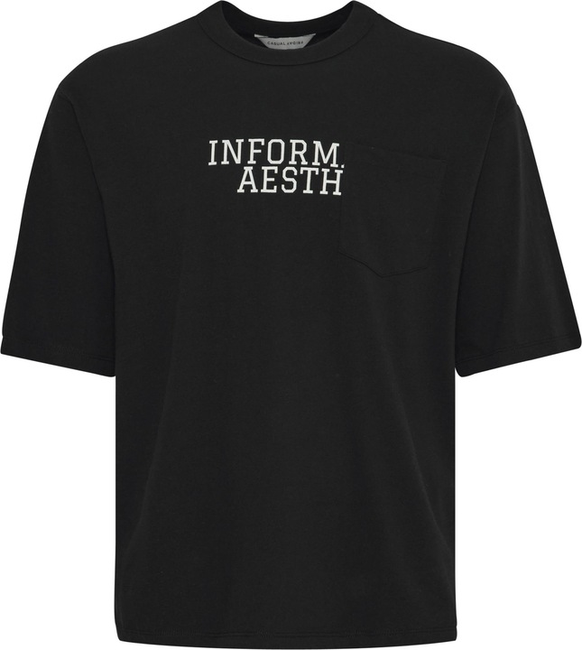 Casual Friday CFTUE tee with print and chestpocket 20505315