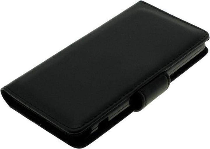 Produktbild König Design Tasche für Sony Xperia Z1 mini / Compact Bookstyle schwarz (Sony Xperia XZ1 Mini)