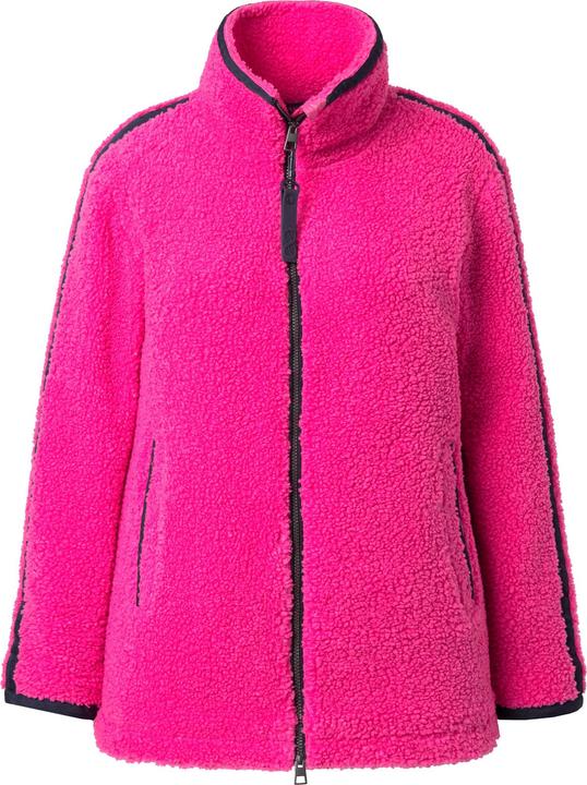 Image du produit Laurasøn Veste en polaire bouclée, col montant et manches longues (40)