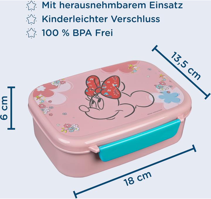 Image du produit Scooli Boîte à lunch MIUX9903 Minnie Mouse 13x18x6cm