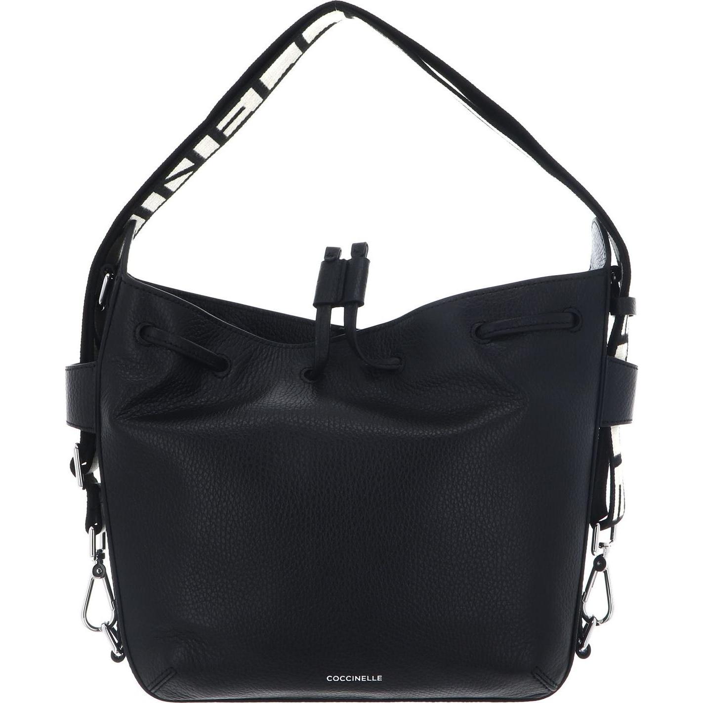 Coccinelle, Donne, Borsetta, Gretel Ribbon Crossbody Bag, Nero