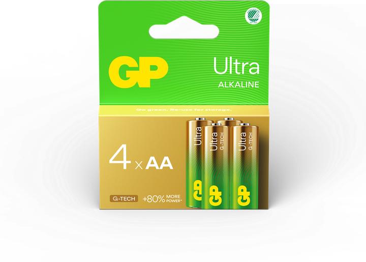 Produktbild GP Batteries GP 15AU-2U4 A21 LR6 / AA Ultra Battery (4 Stk., AA)
