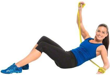 Produktbild TheraBand Übungsband (2.50 m, Leicht)