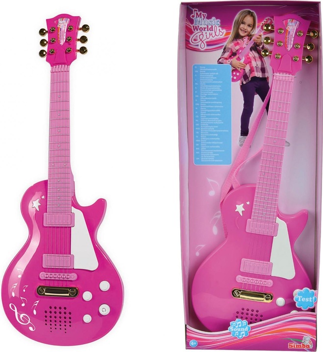 Actual product image Simba Girls Rock Guitar (German)