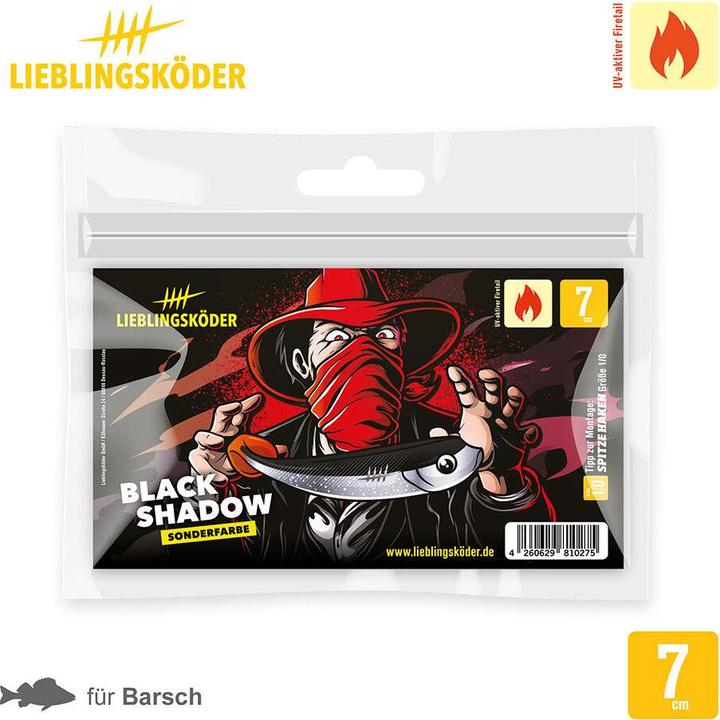 Produktbild Lieblingsköder Black Shadow (7 cm)
