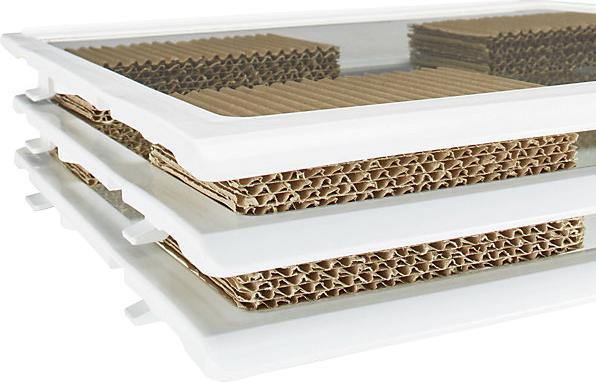 Actual product image kaiserkraft Corrugated board profile (288 Piece)