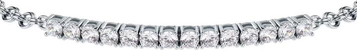 Actual product image Morellato Modern silver bracelet with zircons Tennis SATT17 (21 cm, Silver 925)