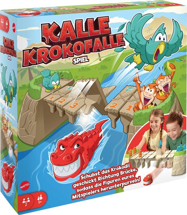 Actual product image Mattel Games Greedy Gator Game (Multilingual, 2 - 3 Players)