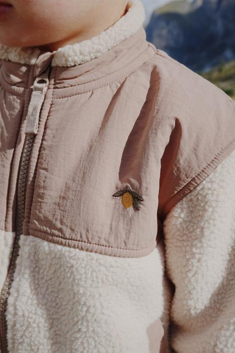 Actual product image Konges Slojd Flynn Fleecejacke Oxford Tan (134, 140)