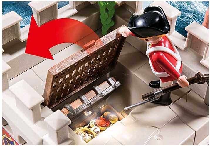 Produktbild Playmobil Rotrockbastion (70413, Playmobil Pirates)
