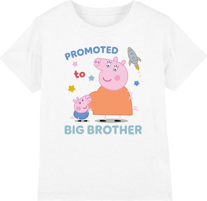 Peppa Pig - T-shirt PROMOTED TO BIG BROTHER - Enfant