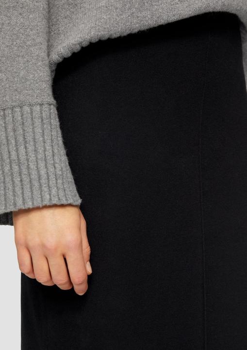 Produktbild S.Oliver Rock Weicher Midi-Rock aus Sweat (36)