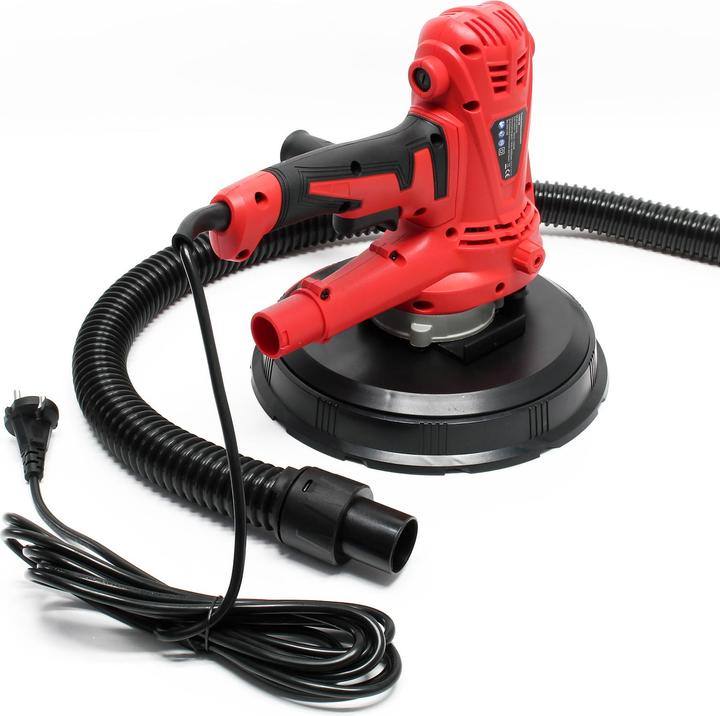 Produktbild Wiltec Trockenbauschleifer 1280W 215mm Schleifteller Wand- und Deckenschleifer (Wand- & Deckenschleifer, 1280 W)