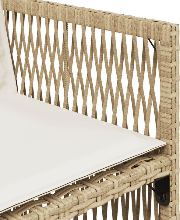 Image du produit vidaXL 17 pcs. Salon de jardin avec coussins Poly Rattan noir (330 cm)