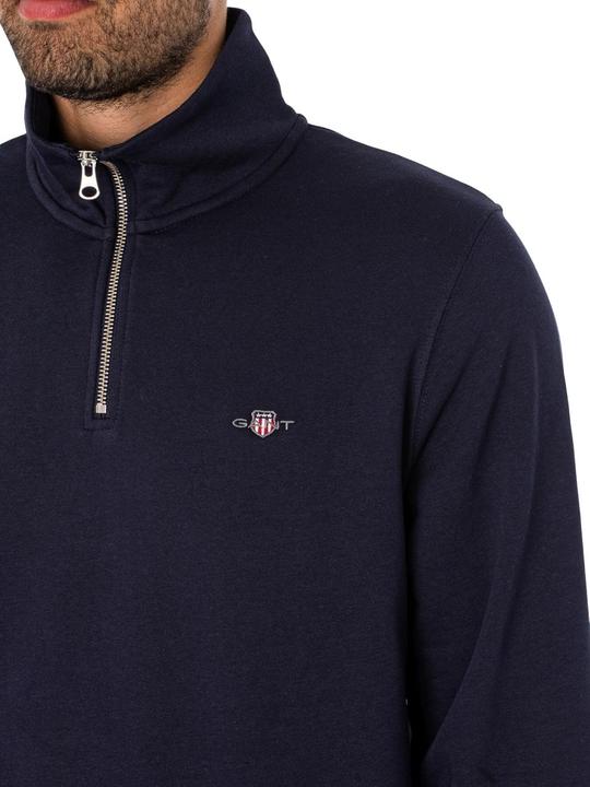 Actual product image GANT Regular Shield Half Zip Sweat (L)