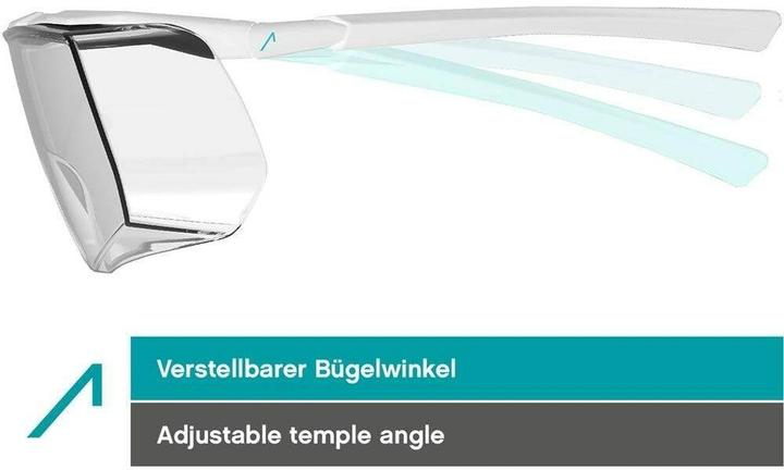 Actual product image Ace Schutzbrille Evo OTG für Brillenträger Weiss