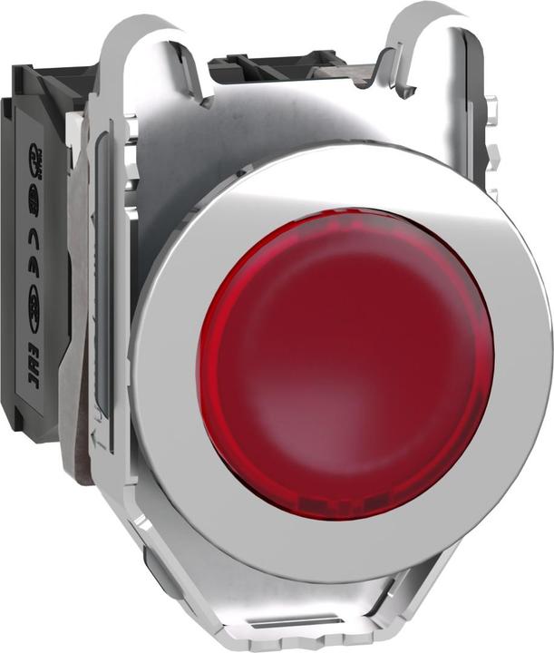 Actual product image Schneider Electric Illuminated pushbutton Harmony XB4F, 30mm, XB4FW34B5