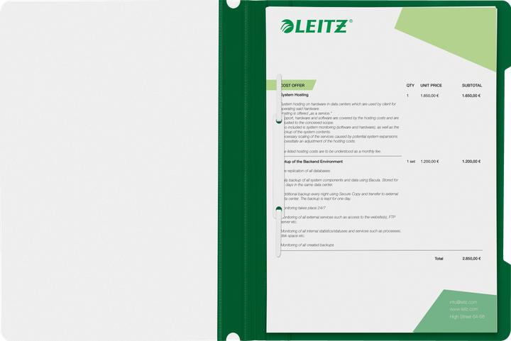 Productafbeelding Leitz Standaard plastic nietmachine (A4, 1 x)