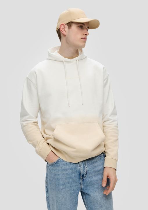 Produktbild s.Oliver Sweatshirt Sweatshirt mit gummiertem Schriftprint (XL)