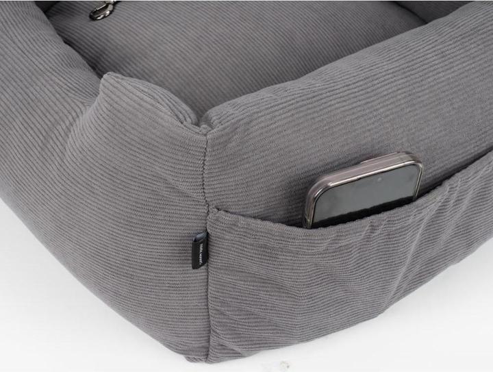 Produktbild Nordic Paws Velvet Carseat (Hund, Sicherheitsverschluss, Waschbar, Waschmaschinenfest)