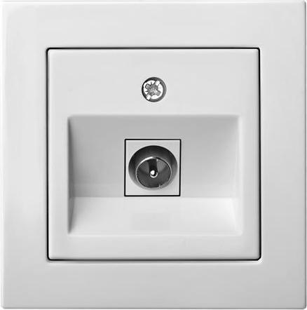 Image du produit Liregus Underplaster TV Rosette Unfr White