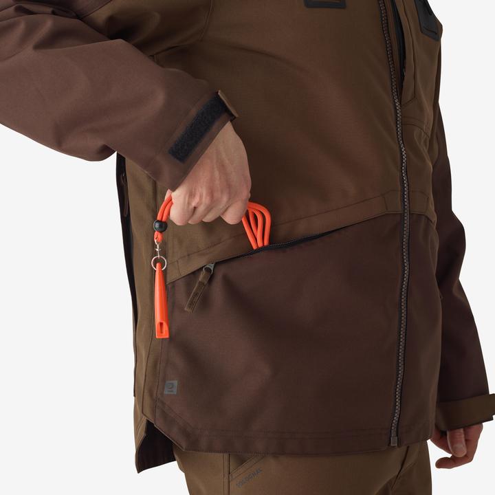 Produktbild Solognac Hunting reinforced jacket woodland 500 two-tone (S)