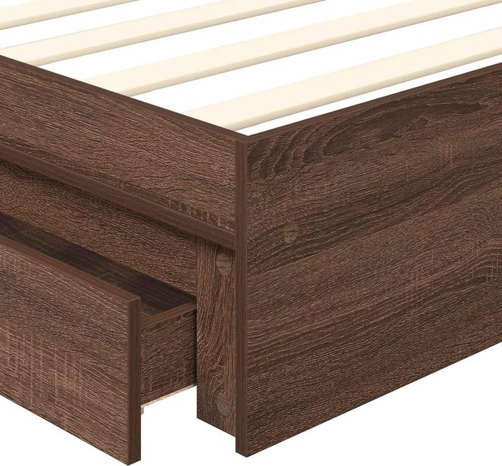 Actual product image vidaXL Aufbewahrungsbettgestell (100 x 200 cm)