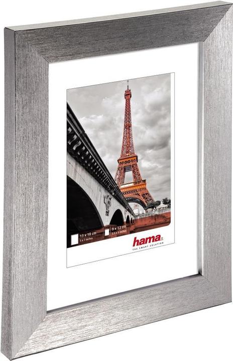Produktbild Hama Kunststoffrahmen Paris, Silber, 1 (7 x 10 cm)
