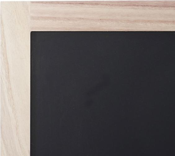 Immagine prodotto Mendler 2x Lavagna a muro, lavagna per scrivere in ardesia Lavagna decorativa per avvisi - 40x30cm