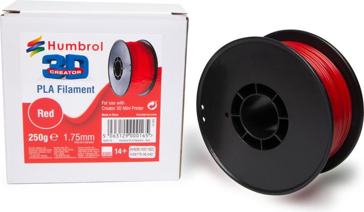 Produktbild Humbrol PLA Filament (Red) (PLA)
