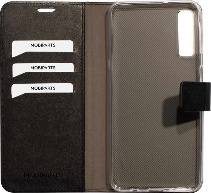 Productafbeelding Mobiparts Classic Wallet Case Samsung Galaxy A7 (2018) Black (Samsung Galaxy A7 (2018))