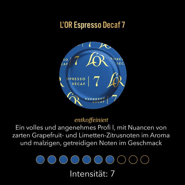 Image du produit L’OR Espresso Decofinato (50 x Port.)
