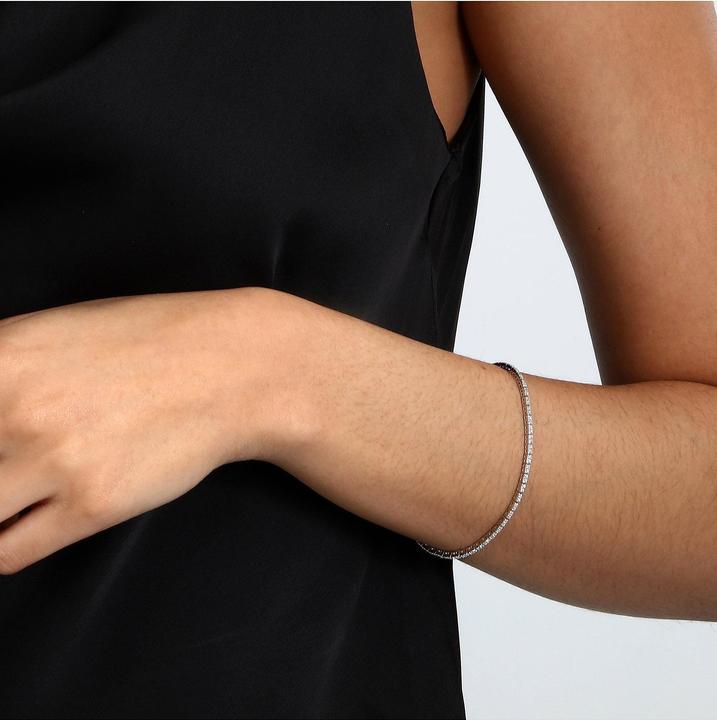 Produktbild Live Diamond Armband (18 cm, Recycelt, 375er Weissgold)