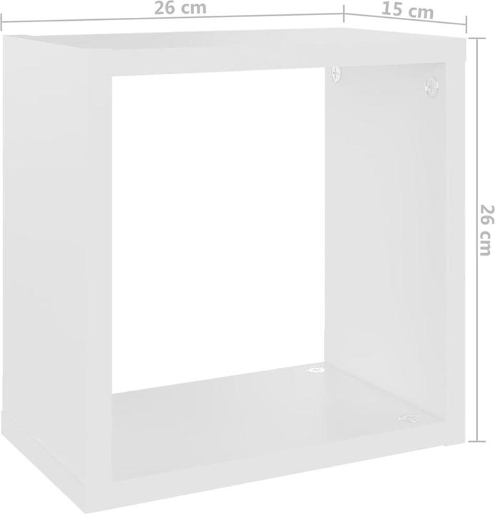 Produktbild VidaXL Würfelregal (26 x 15 x 26 cm)