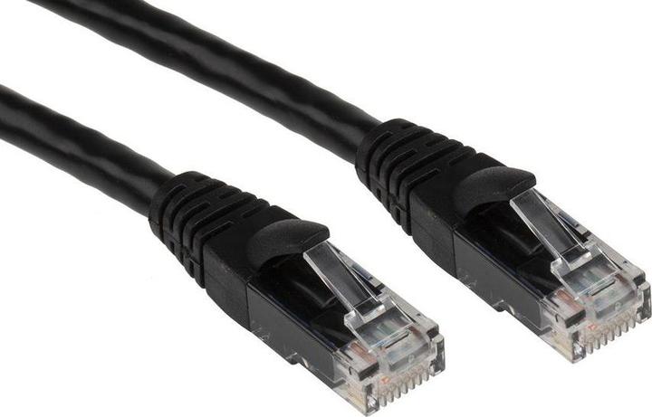 Produktbild RS PRO Patchkabel Kat.6 UTP PVC 5m schwarz (UTP, CAT6, 5 m)