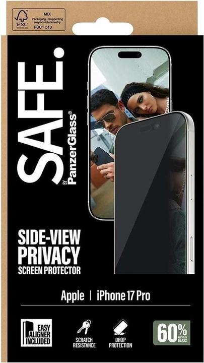 Immagine prodotto PanzerGlass Safe. (1 Pezzo/i, Apple iPhone 17 Pro)