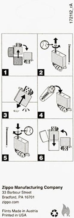 Actual product image Zippo Flintstones